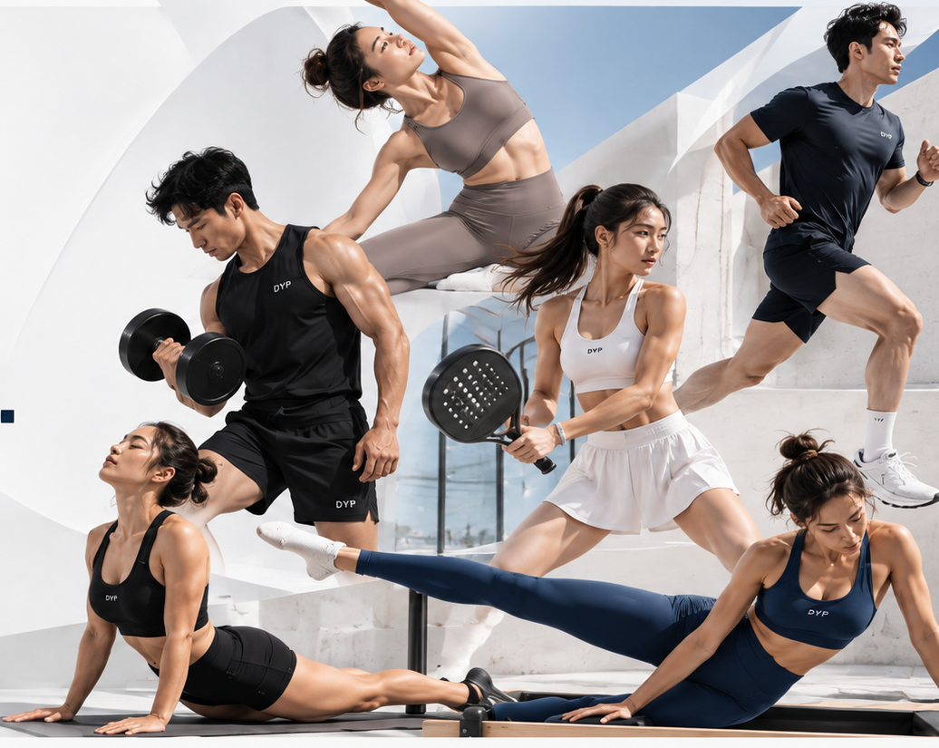 DYP Active athletes in motion